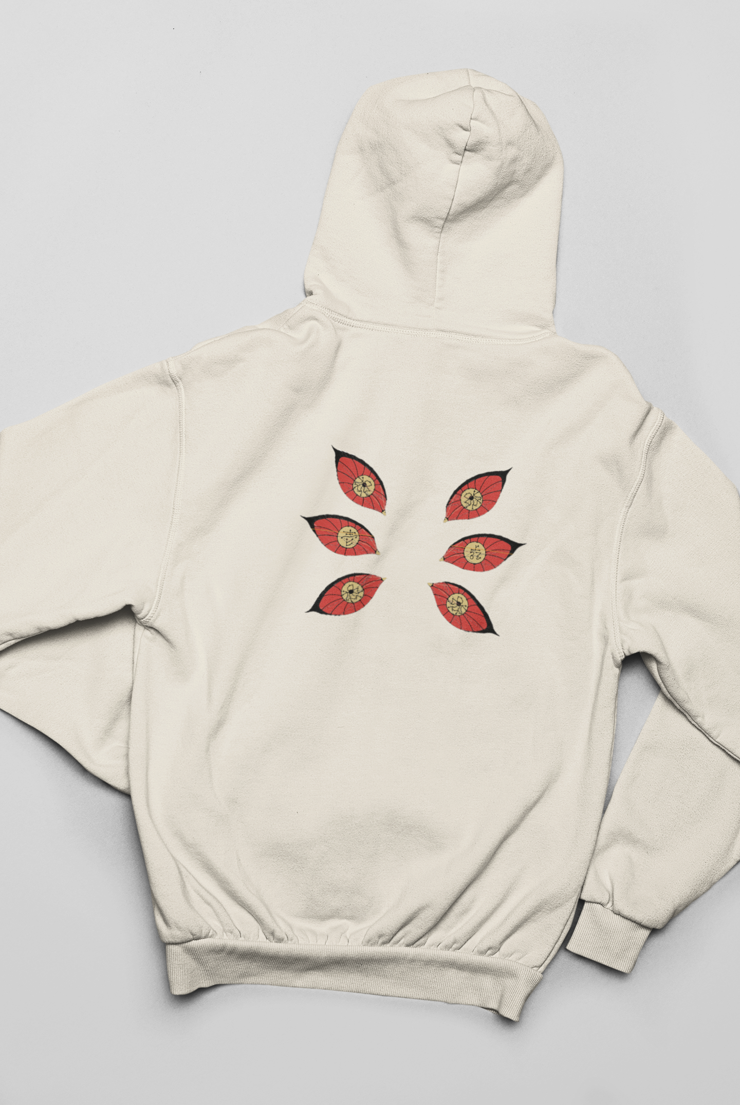 Kokushibo Eyes Custom | Demon Slayer | Hoodie Brodé