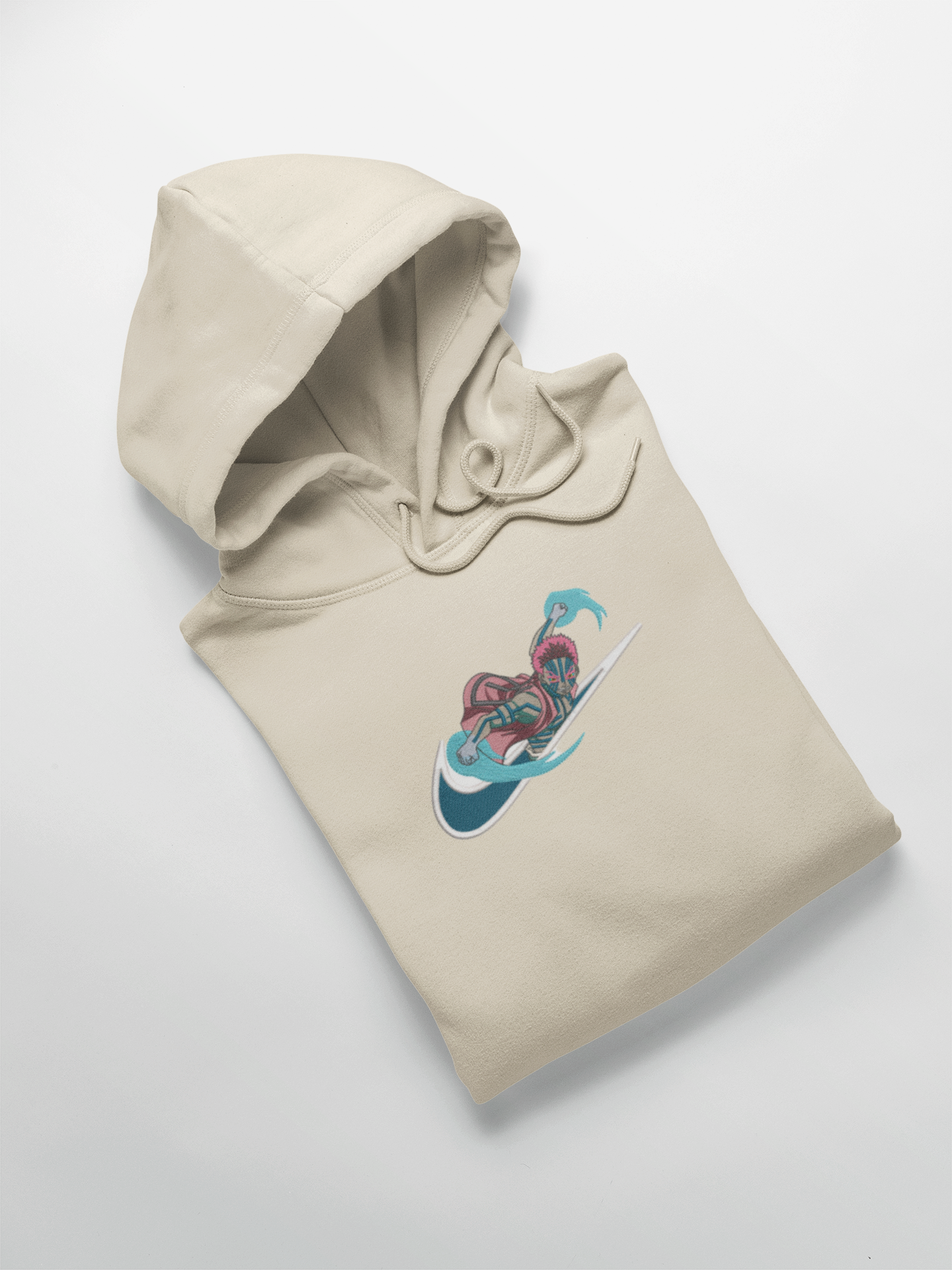 Akaza Nike Custom | Demon Slayer | Hoodie Brodé