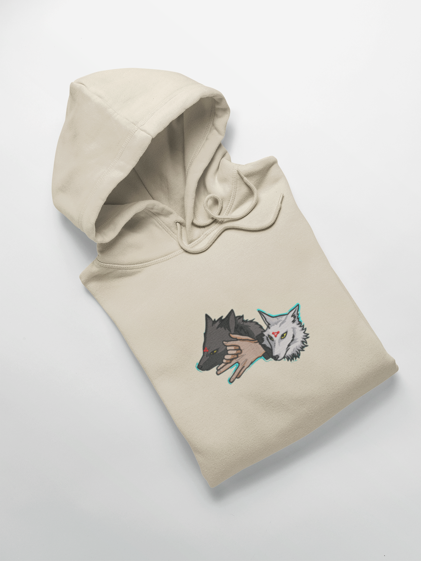 Chiens Megumi Custom | Jujutsu Kaisen | Hoodie Brodé