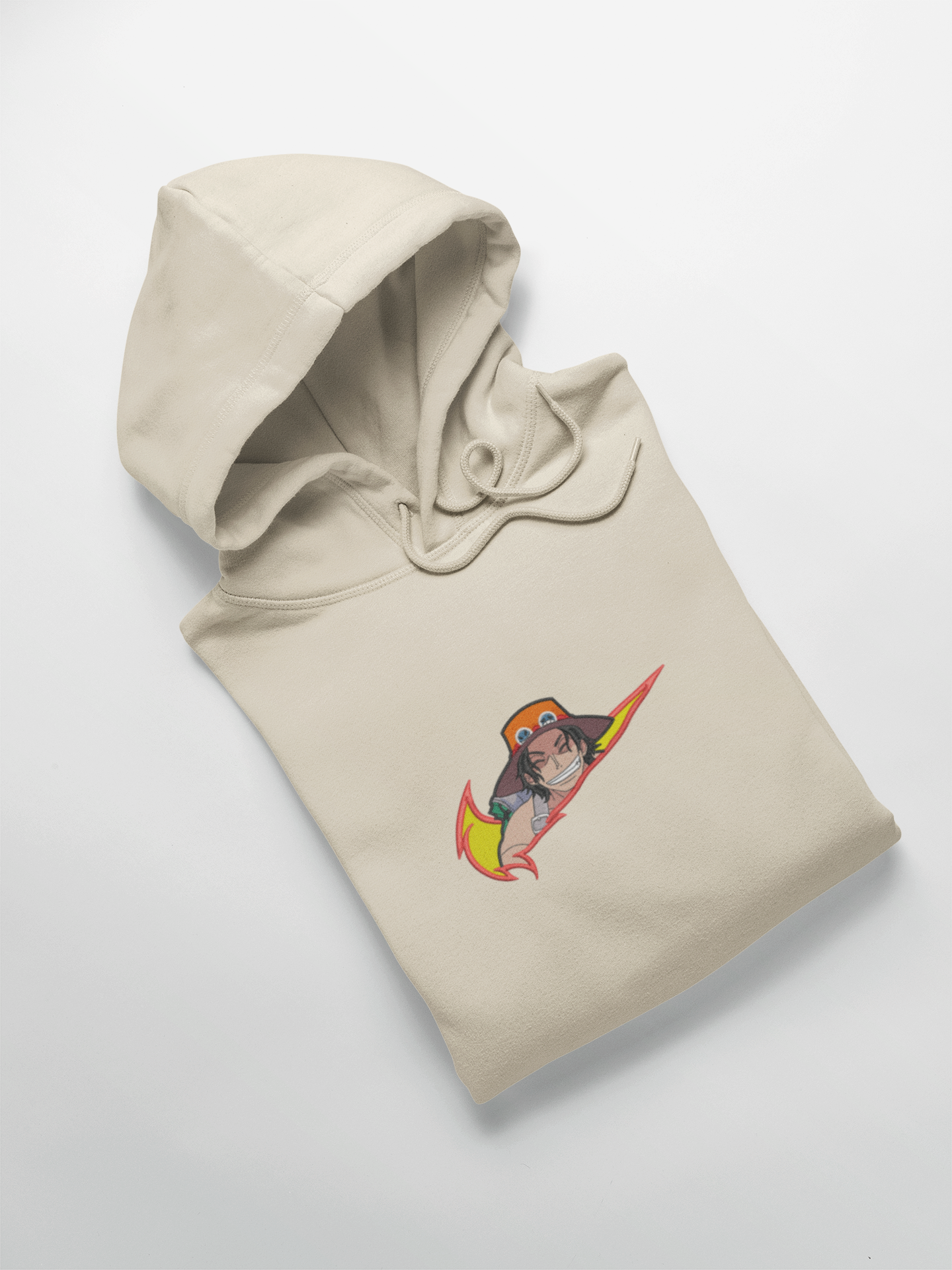 Ace Nike Custom | One Piece | Hoodie Brodé