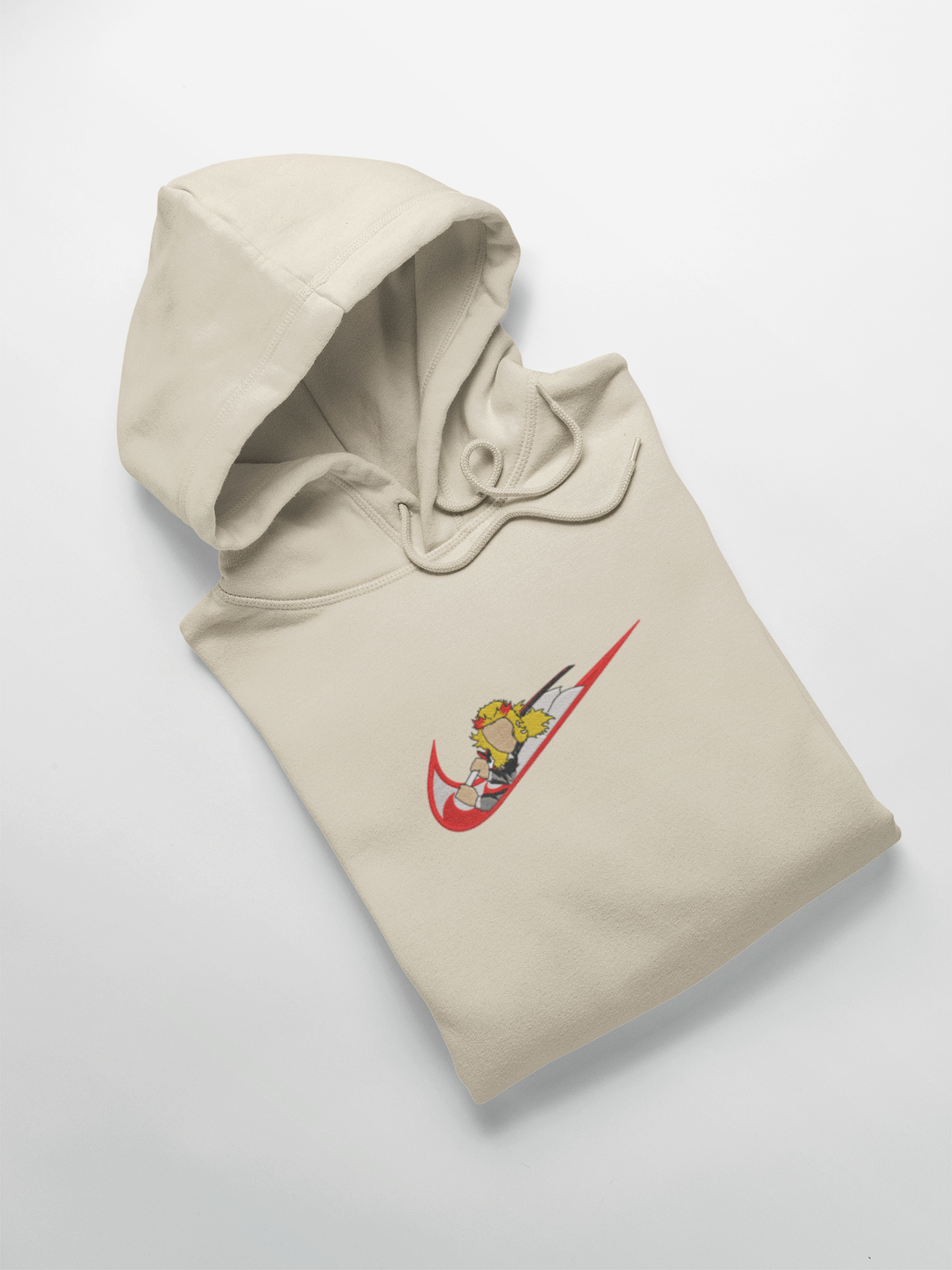 Rengoku Nike Custom | Demon Slayer | Hoodie Brodé