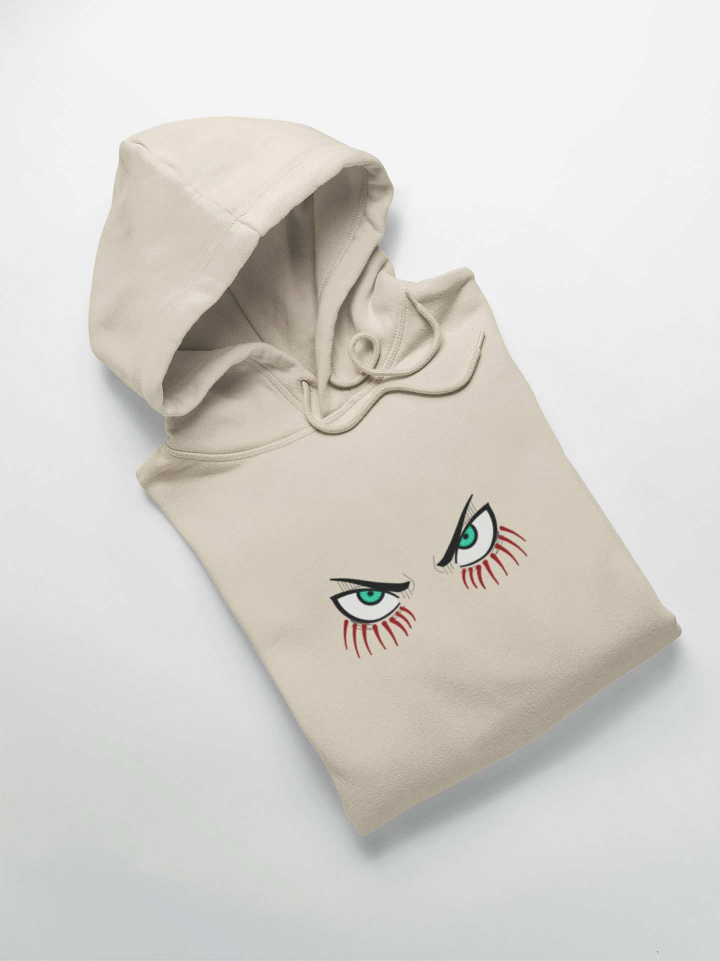 Eren Yaeger Titan Eyes Custom | L'Attaque des Titans | Hoodie Brodé
