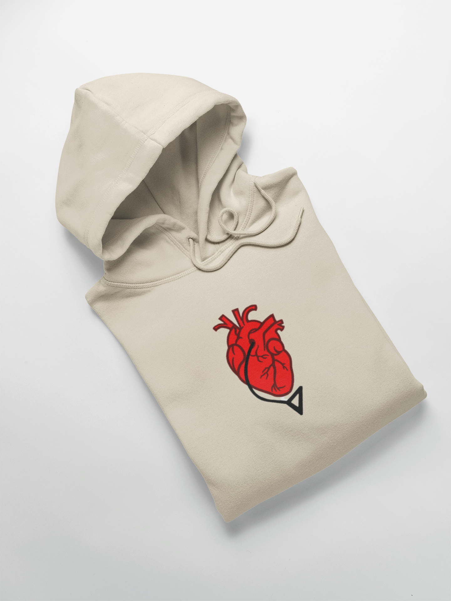 Denji Heart Pochita Custom | Chainsaw Man | Hoodie Brodé