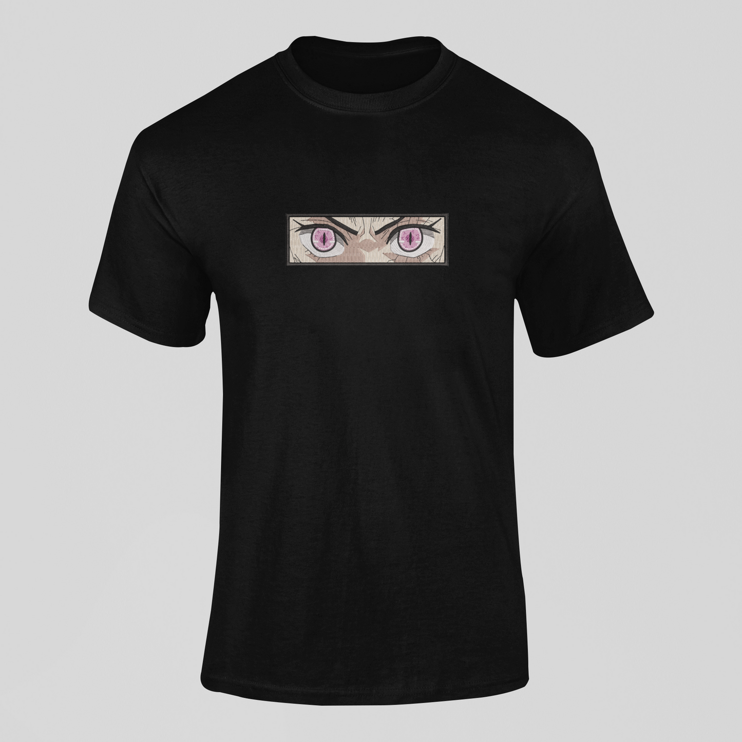 Nezuko Eyes Custom | Demon Slayer | T-Shirt Brodé