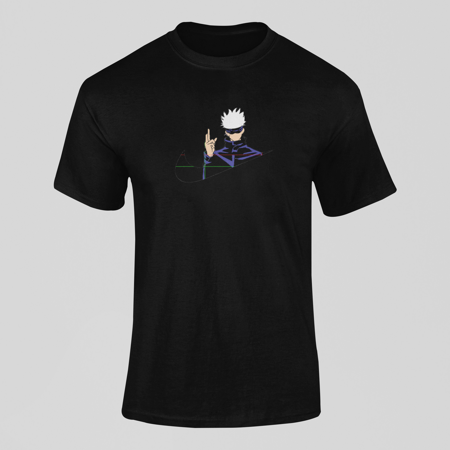 Satoru Gojo Custom | Jujutsu Kaisen | T-shirt Brodé