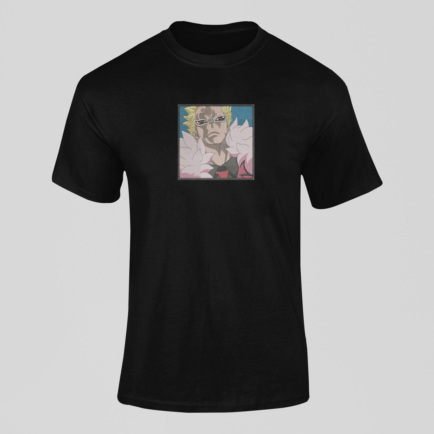 Doflamingo Custom | One Piece | T-Shirt Brodé