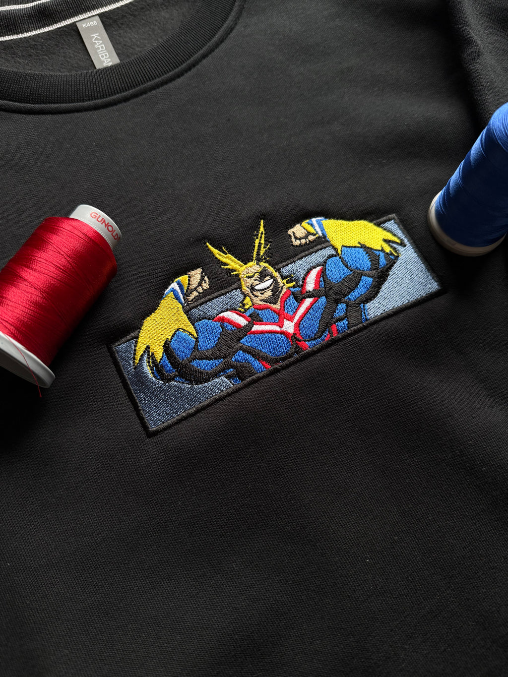 All Might Custom 1 | My Hero Academia | Hoodie Brodé