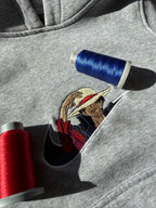 Luffy Vs Empereurs Nike Custom 28 | One Piece | Hoodie Brodé