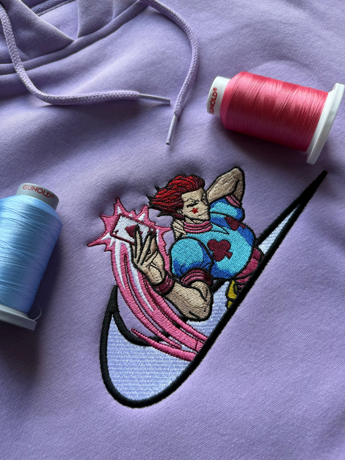 Hisoka Nike Custom | Hunter X Hunter | Hoodie Brodé