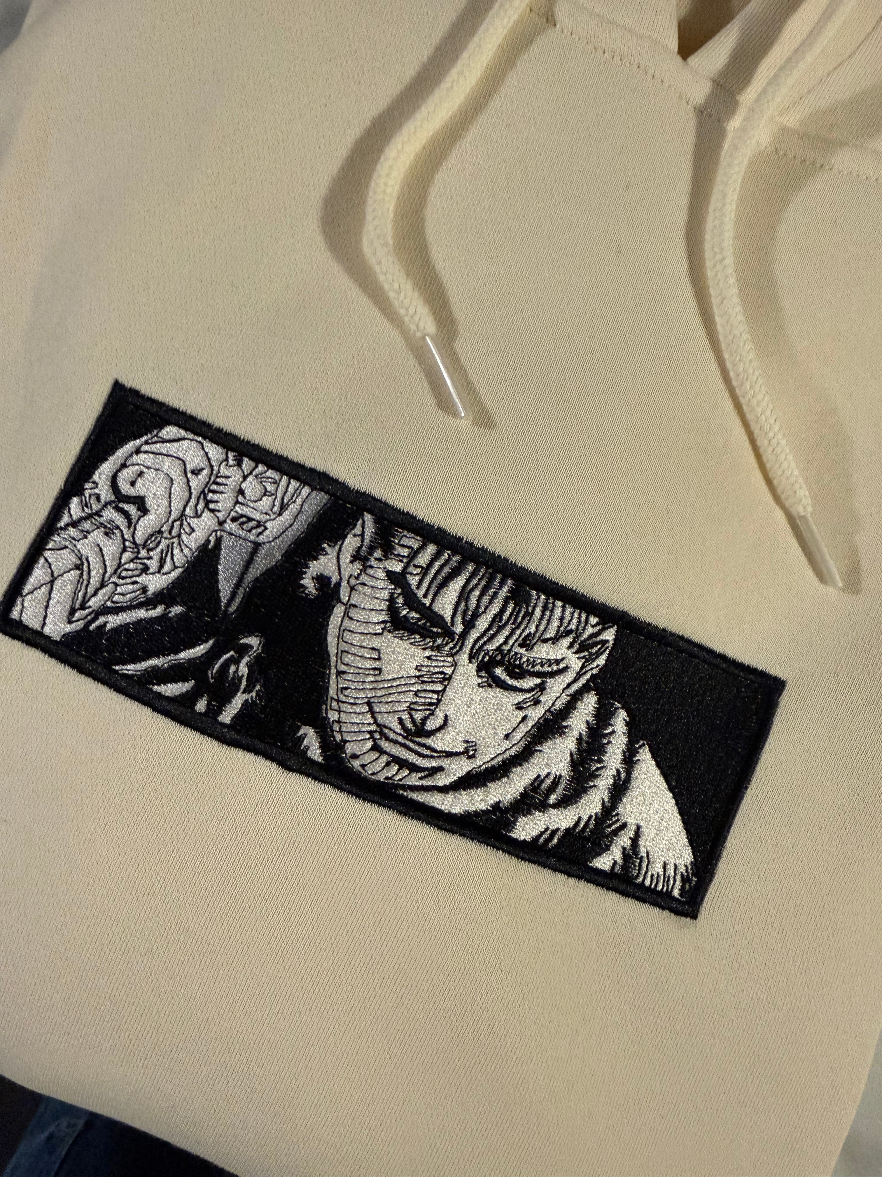 Guts Custom 7 | Berserk | Hoodie Brodé