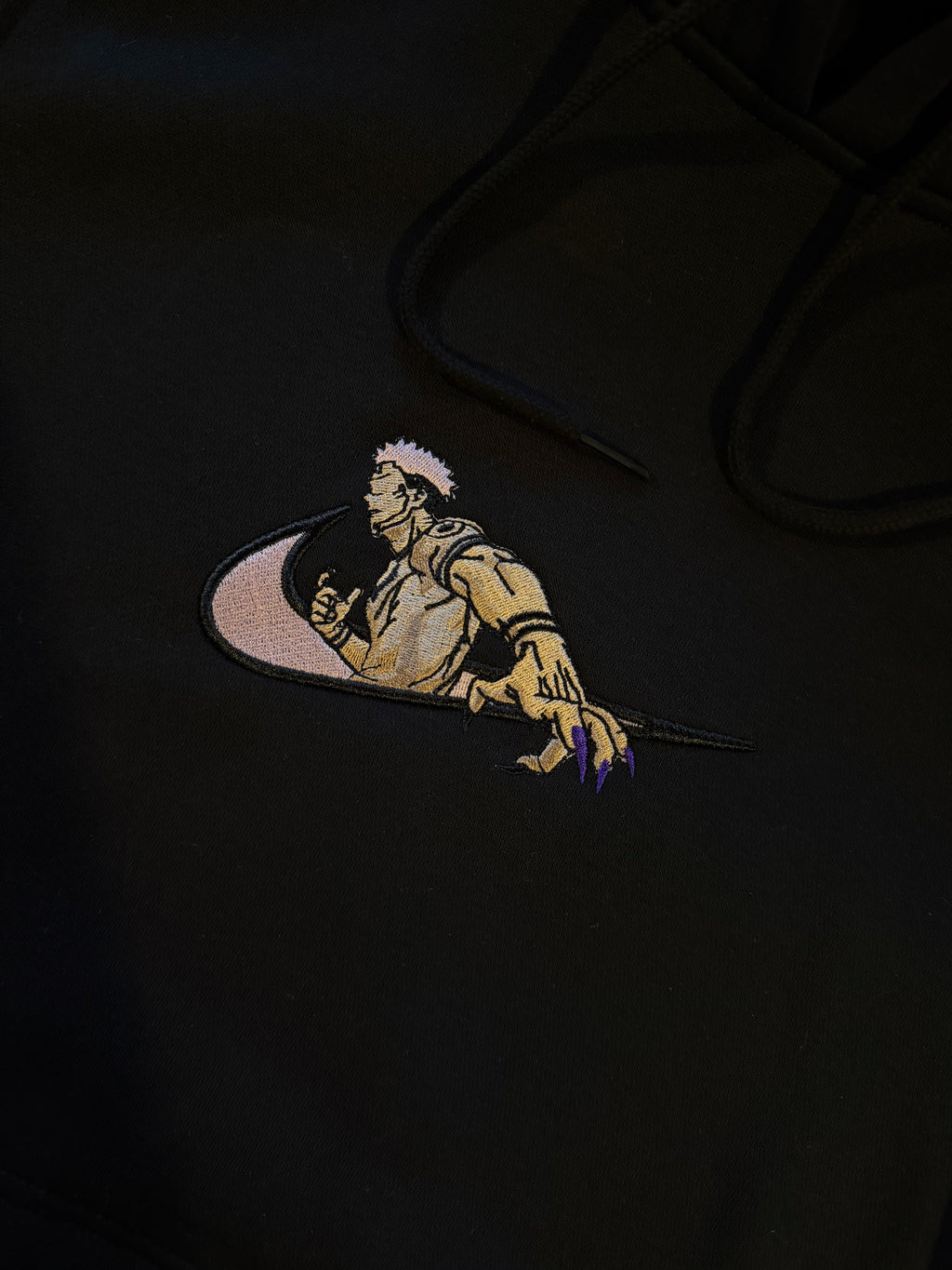Sukuna Nike Custom 26 | Jujutsu Kaisen | Hoodie Brodé