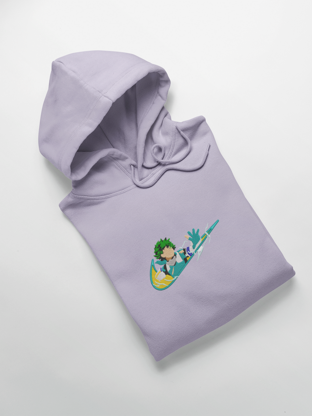 Izuku Nike Custom 6 | My Hero Academia | Hoodie Brodé
