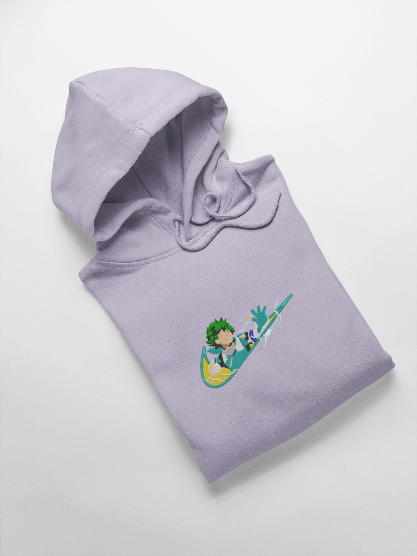 Izuku Nike Custom 6 | My Hero Academia | Hoodie Brodé