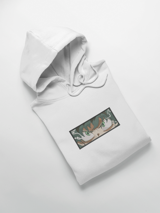 Izuku Eyes Custom | My Hero Academia | Hoodie Brodé