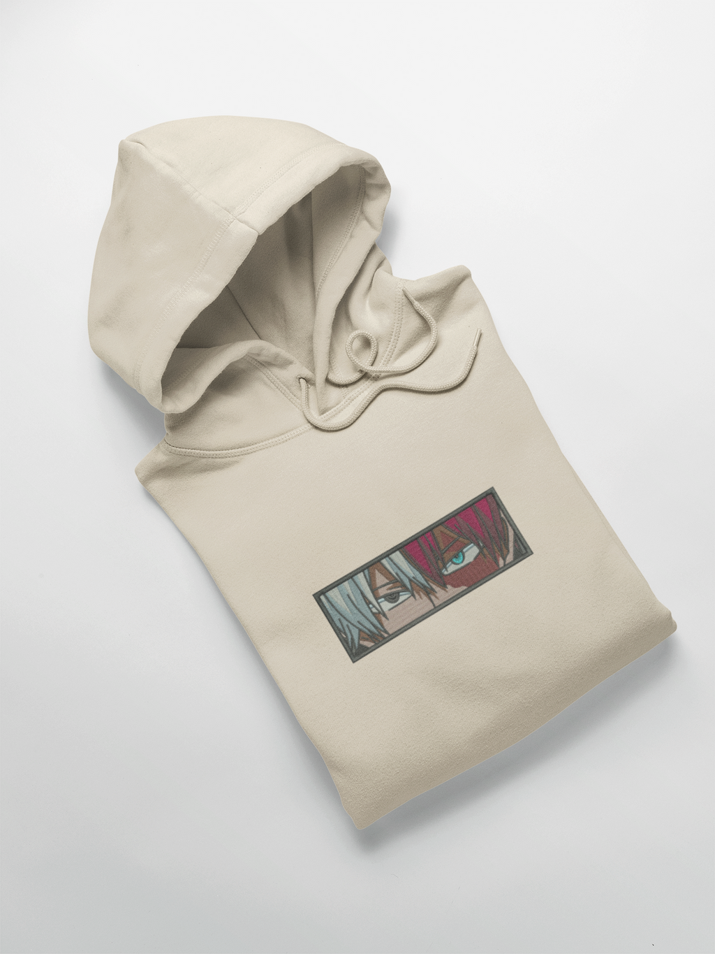 Shoto Todoroki Eyes Custom 3 | My Hero Academia | Hoodie Brodé