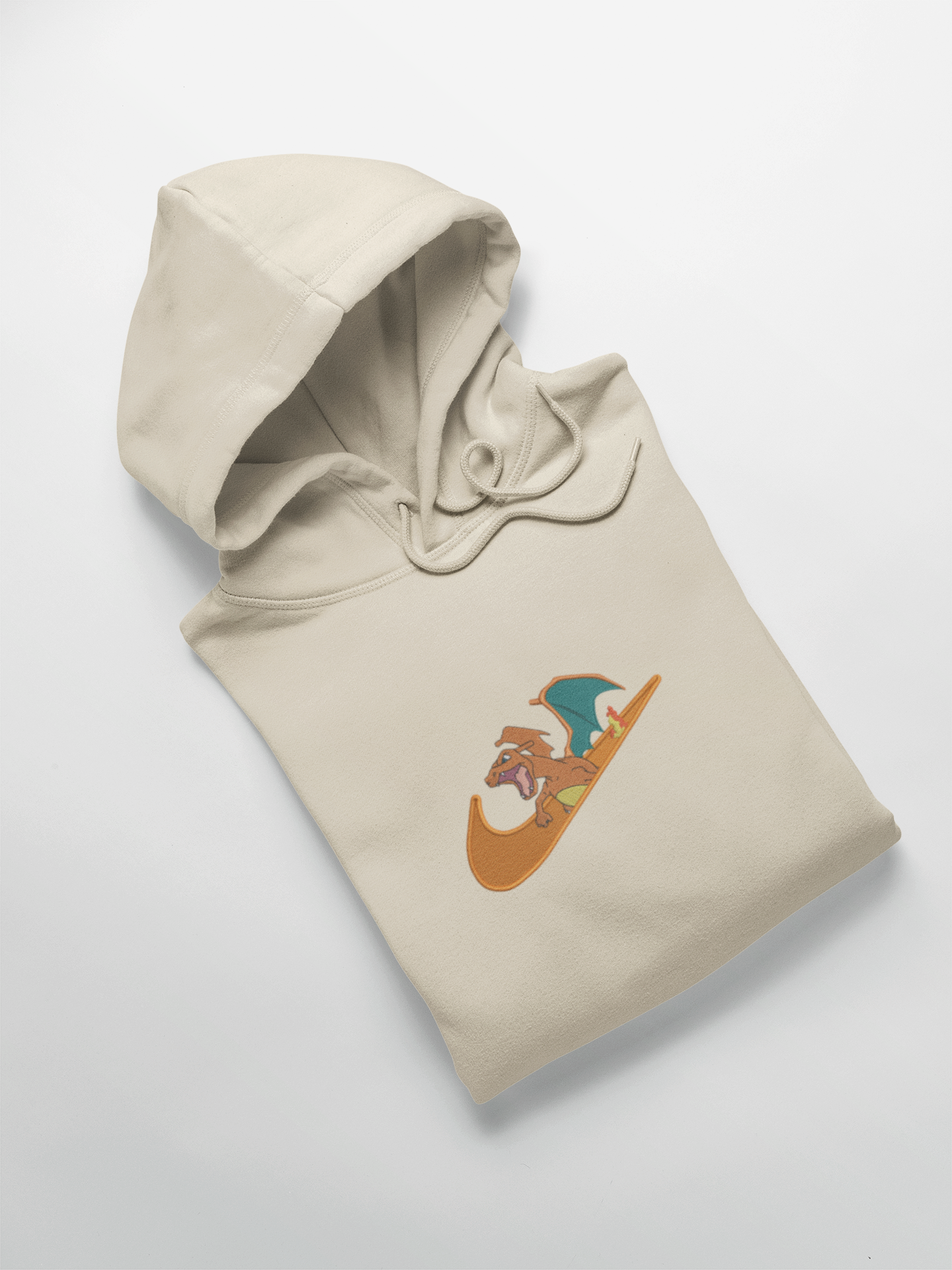 Dracaufeu Nike Custom | Pokémon | Hoodie Brodé