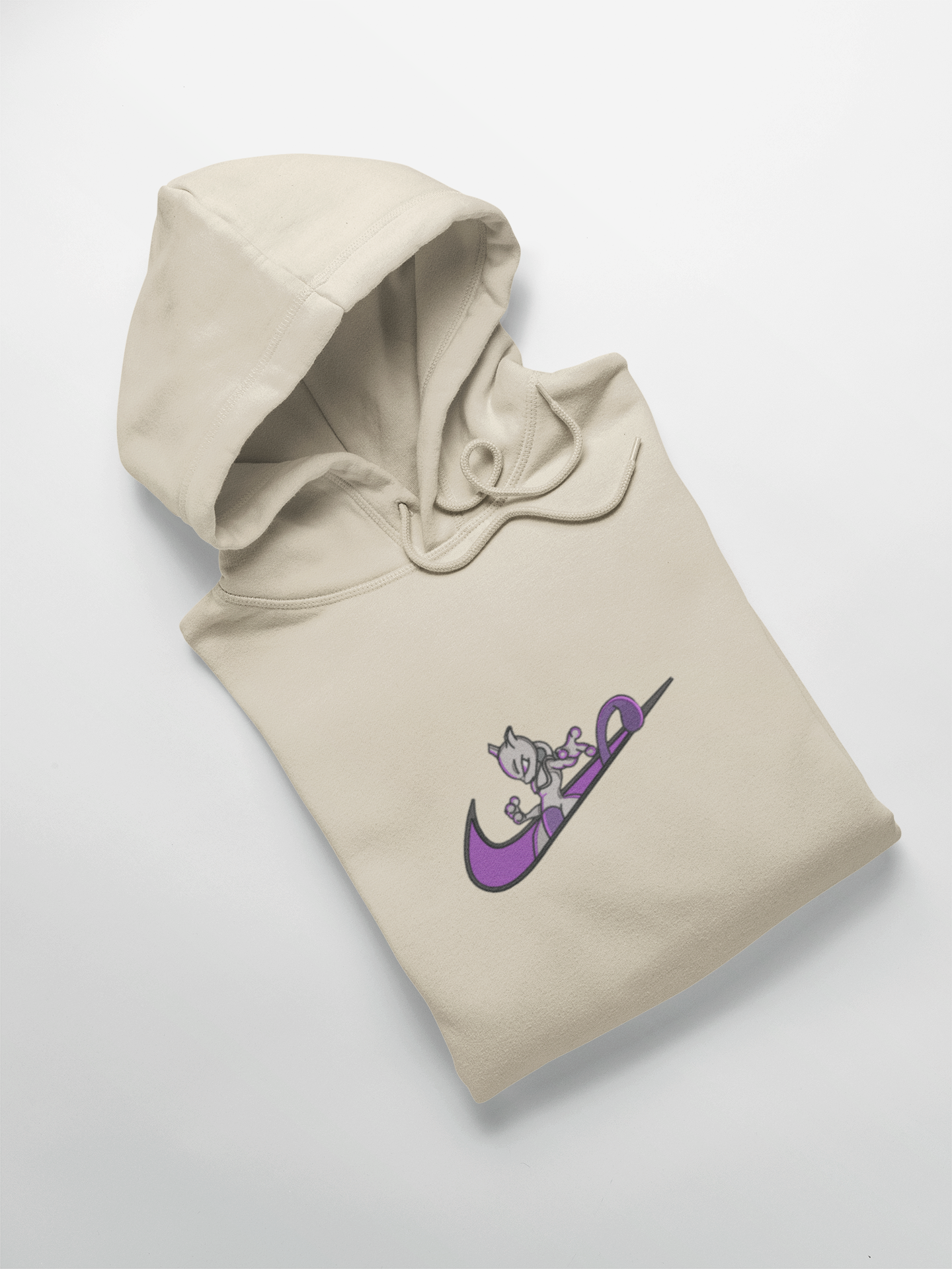 Mewtwo Nike Custom 9 | Pokémon | Hoodie Brodé