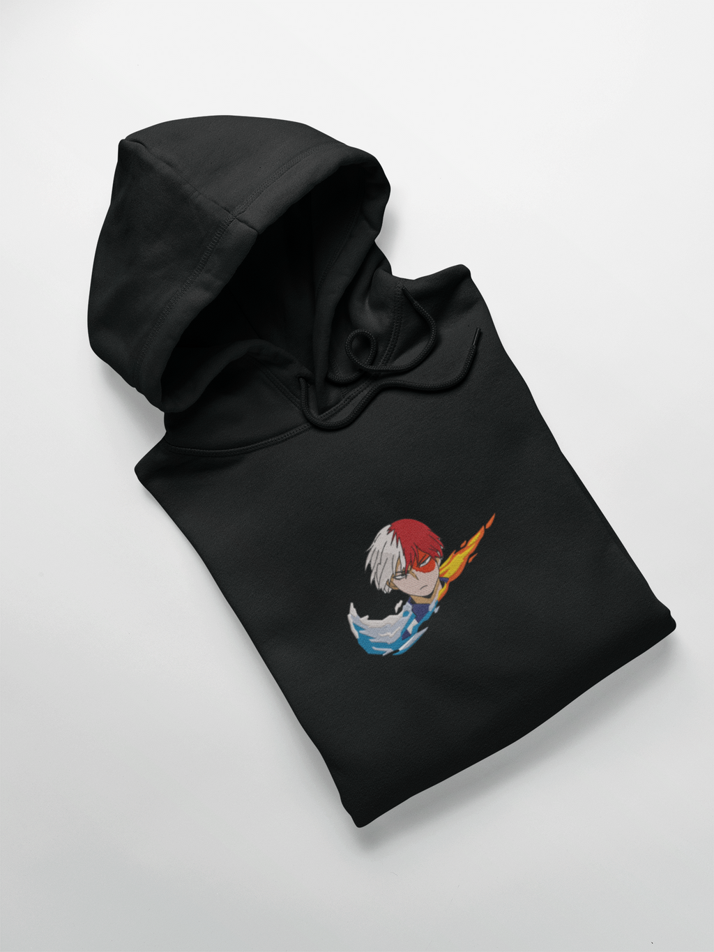 Shoto Todoroki Nike Custom 7 | My Hero Academia | Hoodie Brodé