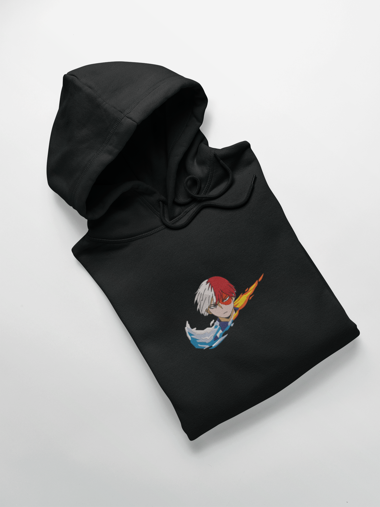 Shoto Todoroki Nike Custom 7 | My Hero Academia | Hoodie Brodé