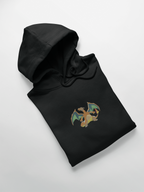Dracaufeu Custom 2 | Pokémon | Hoodie Brodé