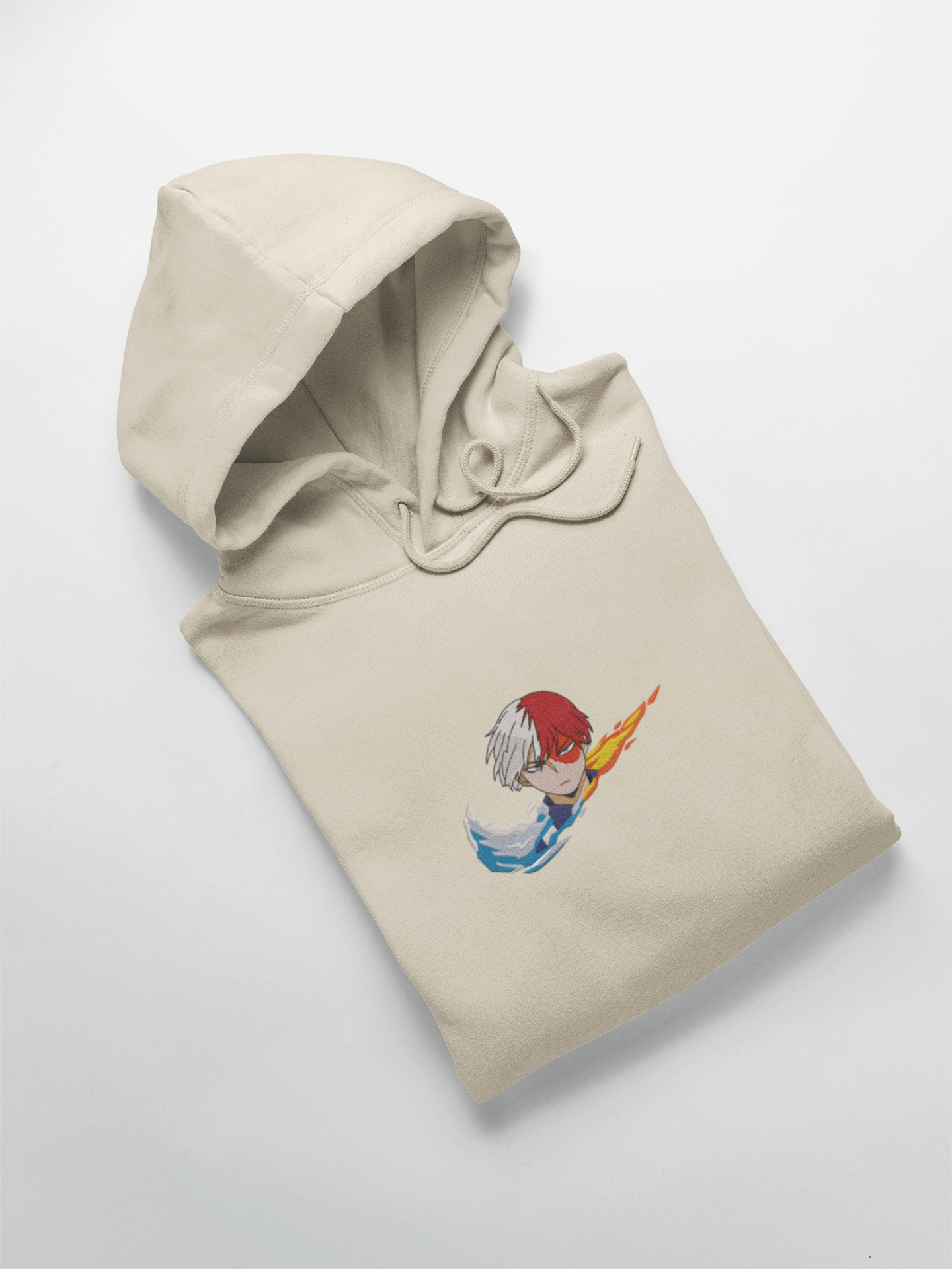 Shoto Todoroki Nike Custom | My Hero Academia | Hoodie Brodé