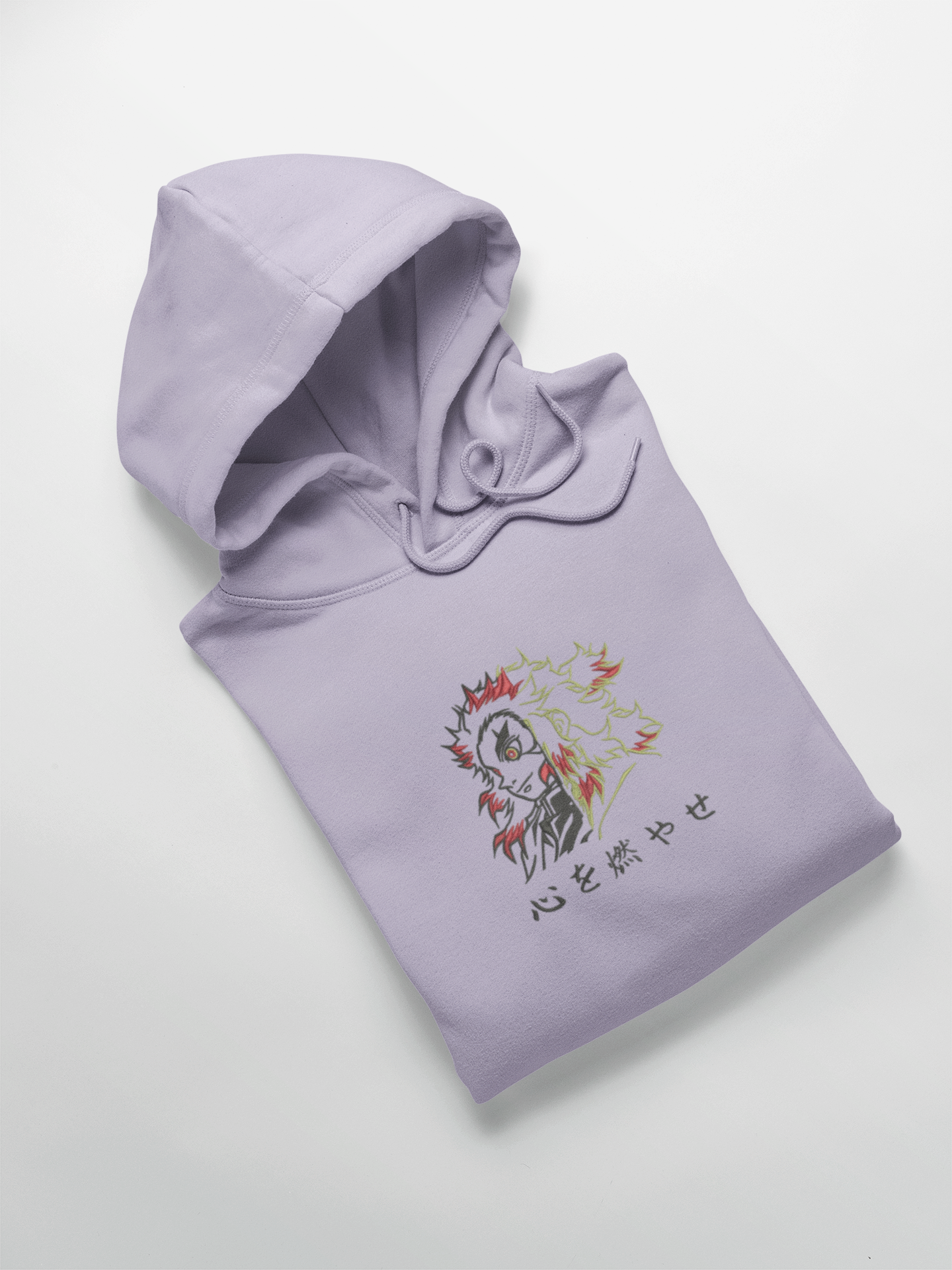 Rengoku Custom | Demon Slayer | Hoodie Brodé