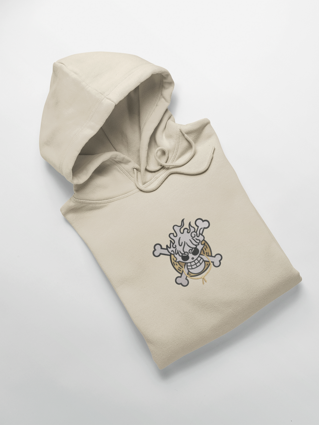 Logo Luffy Custom 18 | One Piece | Hoodie Brodé