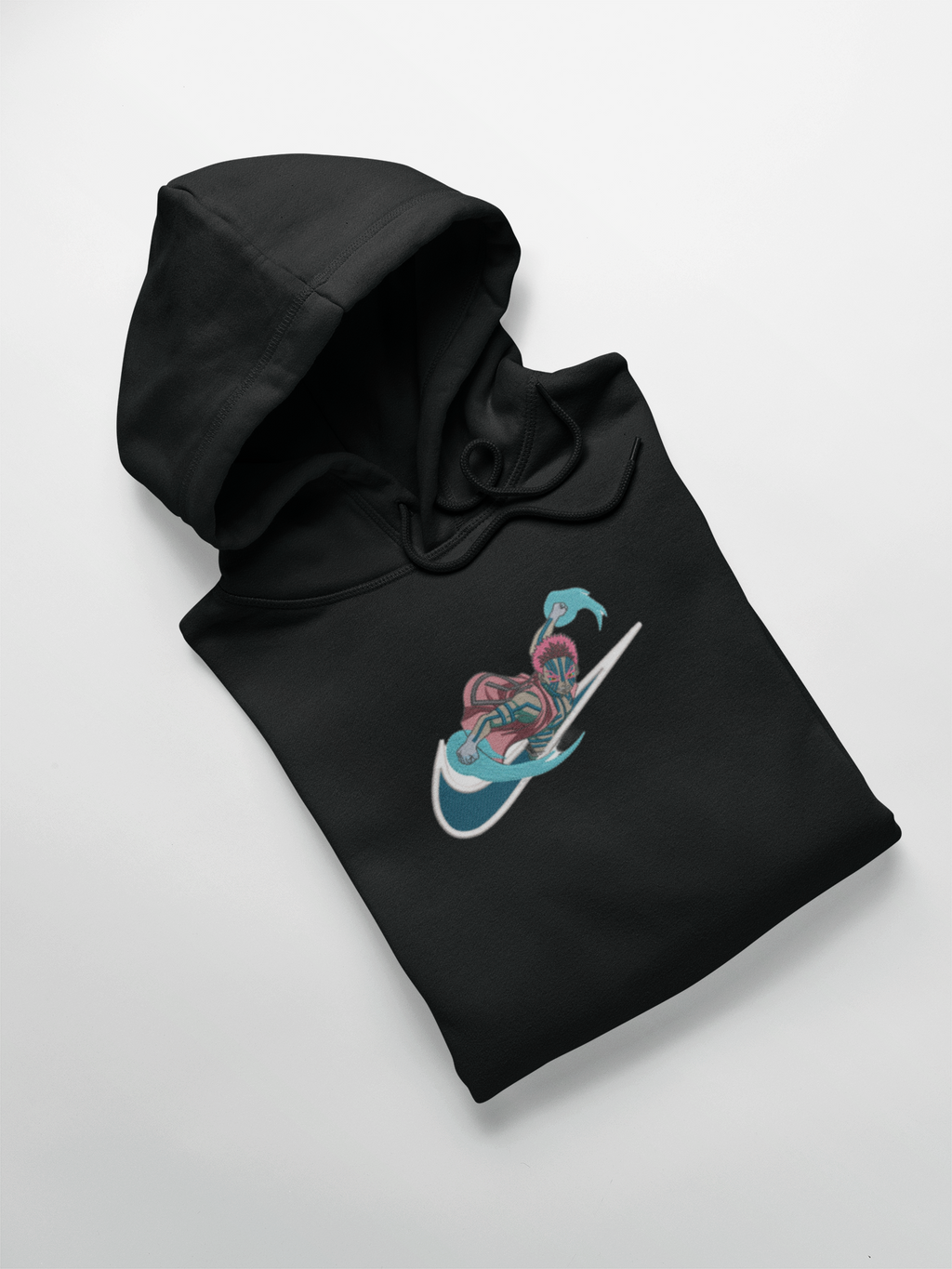 Akaza Nike Custom 11 | Demon Slayer | Hoodie Brodé