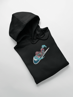 Akaza Nike Custom 11 | Demon Slayer | Hoodie Brodé