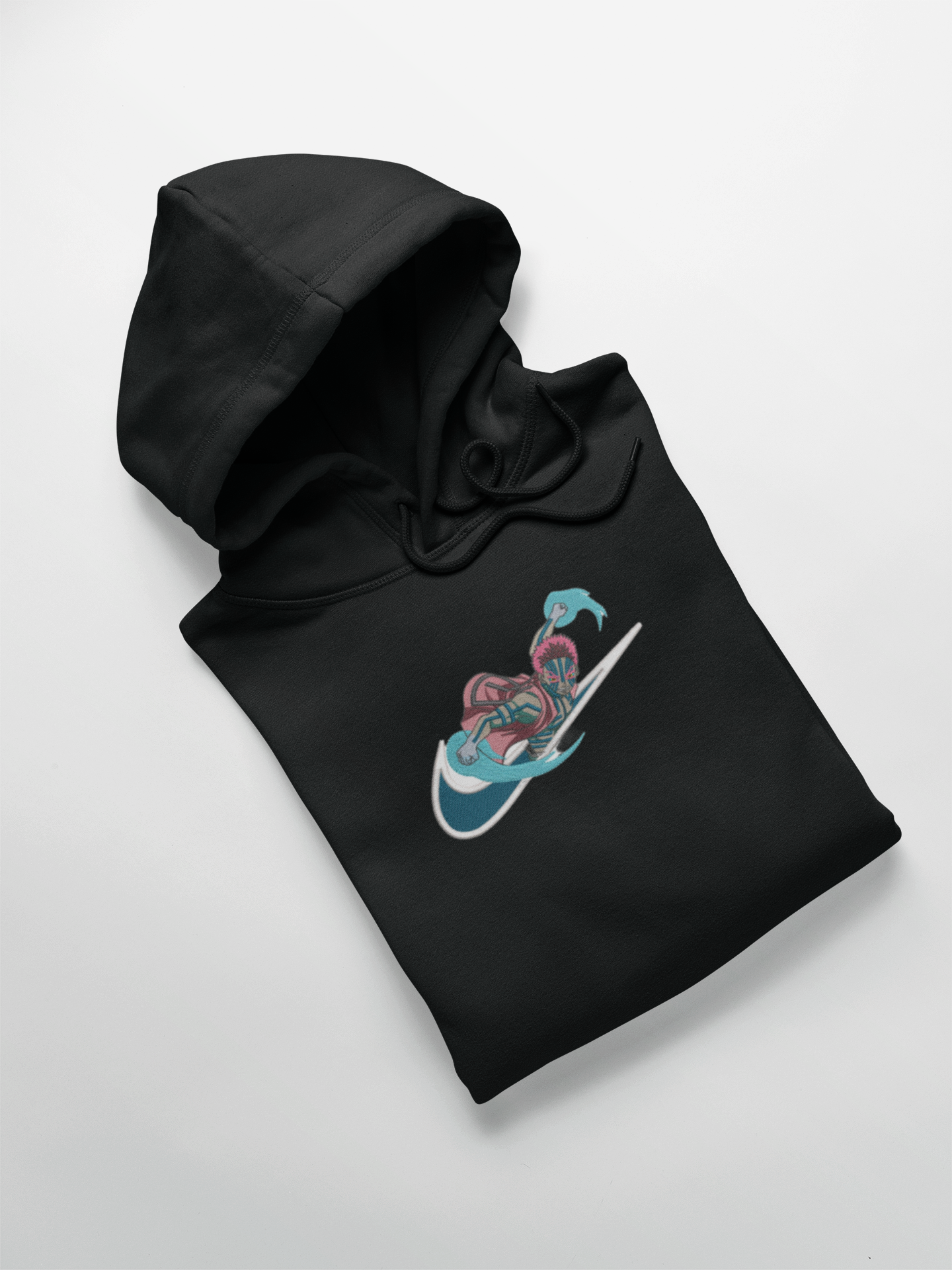 Akaza Nike Custom 11 | Demon Slayer | Hoodie Brodé