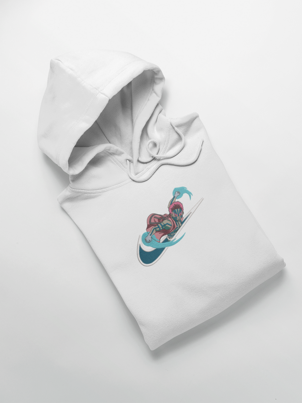 Akaza Nike Custom 11 | Demon Slayer | Hoodie Brodé
