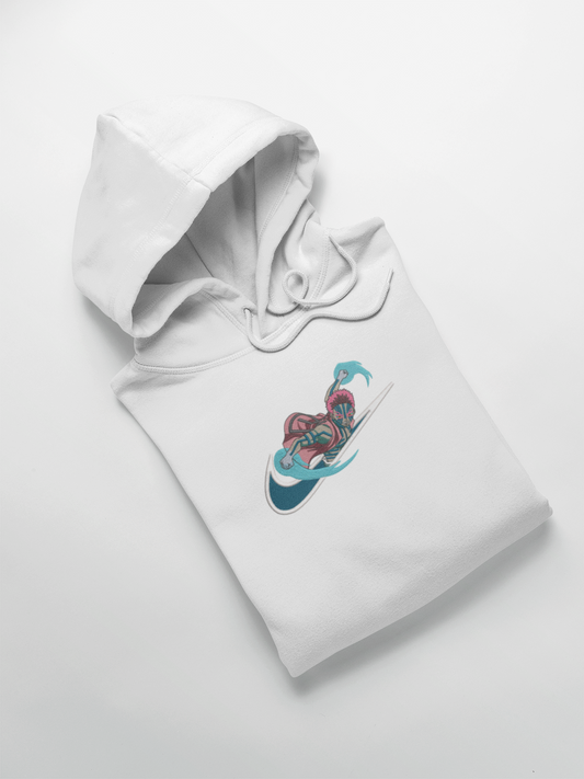 Akaza Nike Custom | Demon Slayer | Hoodie Brodé