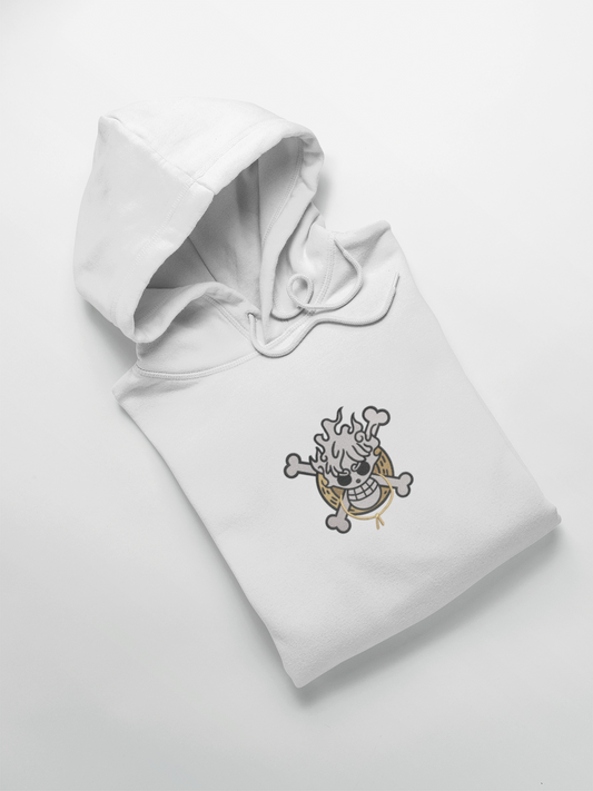 Logo Luffy Custom | One Piece | Hoodie Brodé