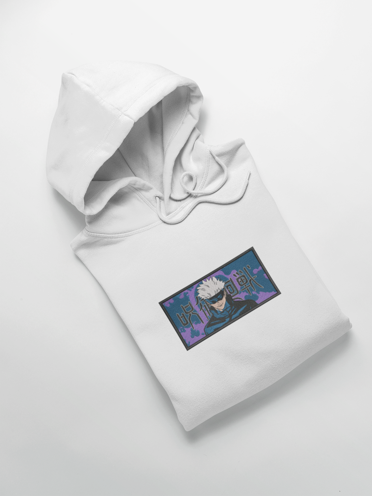 Satoru Gojo Custom | Jujutsu Kaisen | Hoodie Brodé
