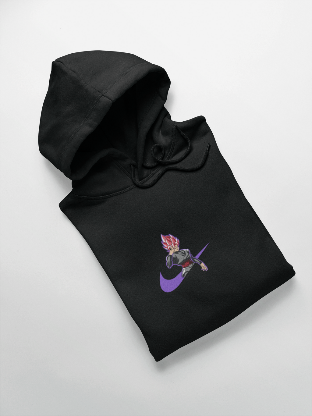 Goku Black SSJ Rose Nike Custom 10 | Dragon Ball | Hoodie Brodé