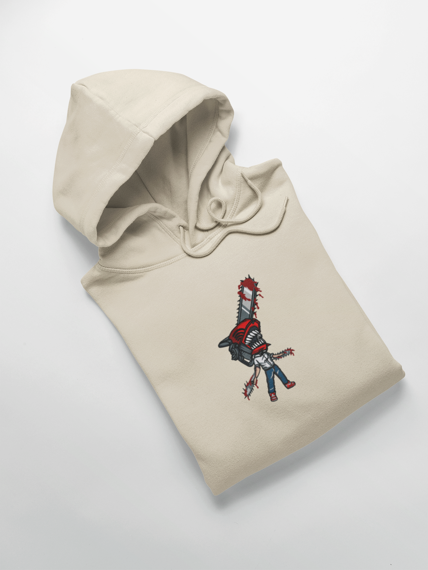 Denji Custom 5 | Chainsaw Man | Hoodie Brodé