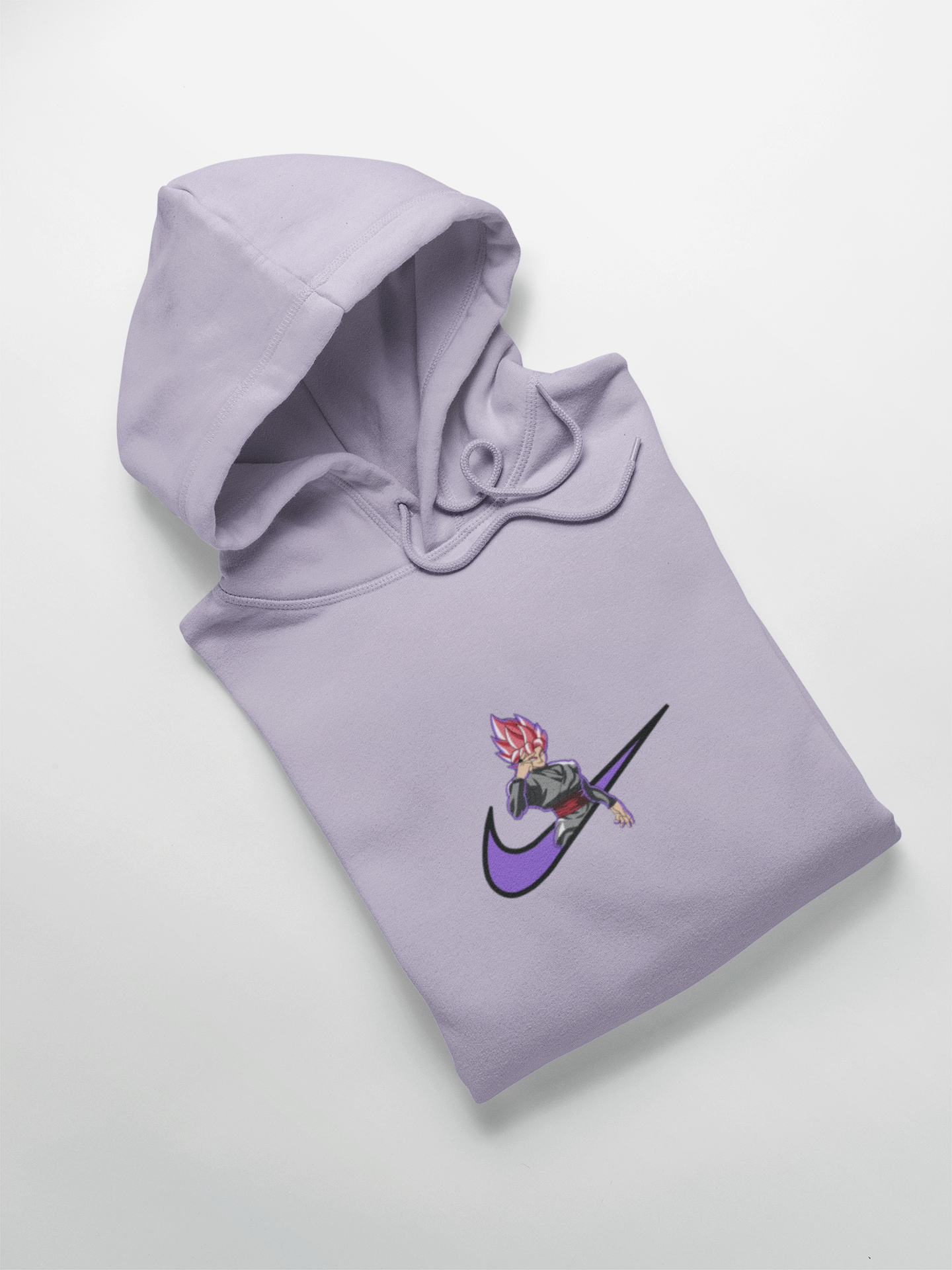 Goku Black SSJ Rose Nike Custom | Dragon Ball | Hoodie Brodé