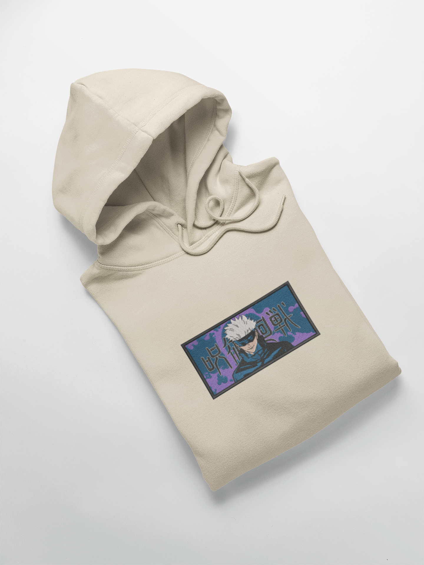 Satoru Gojo Custom | Jujutsu Kaisen | Hoodie Brodé
