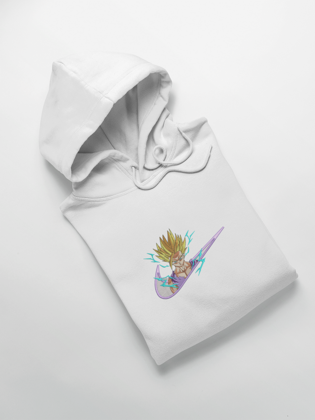 Gohan Super Saiyan Nike Custom 6 | Dragon Ball | Hoodie Brodé
