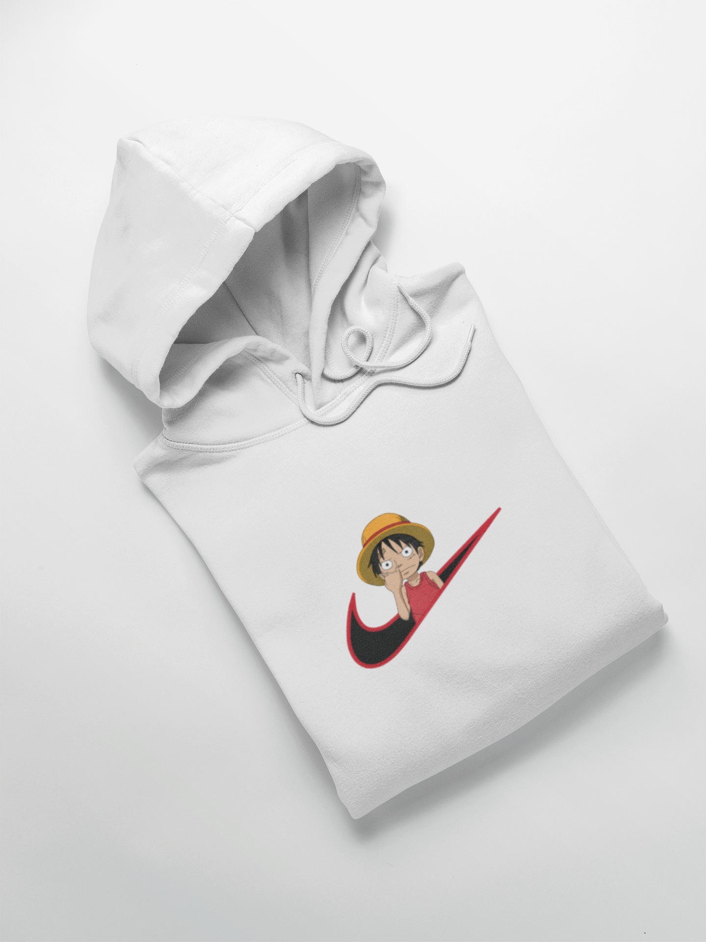 Baby Luffy Nike Custom | One Piece | Hoodie Brodé