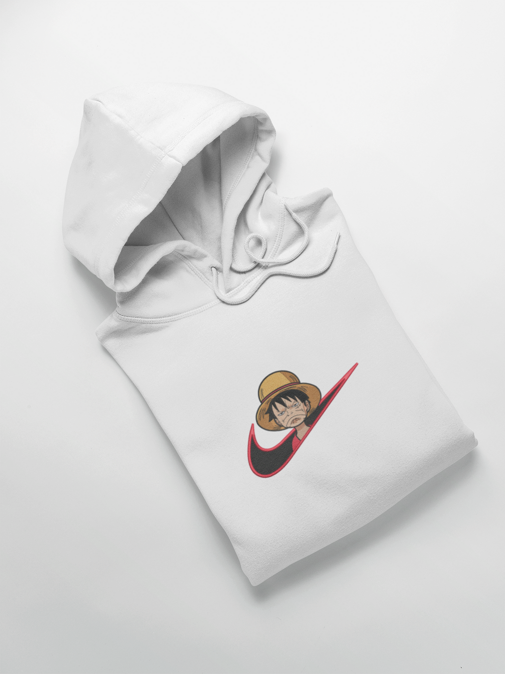 Baby Luffy Nike Custom 25 | One Piece | Hoodie Brodé