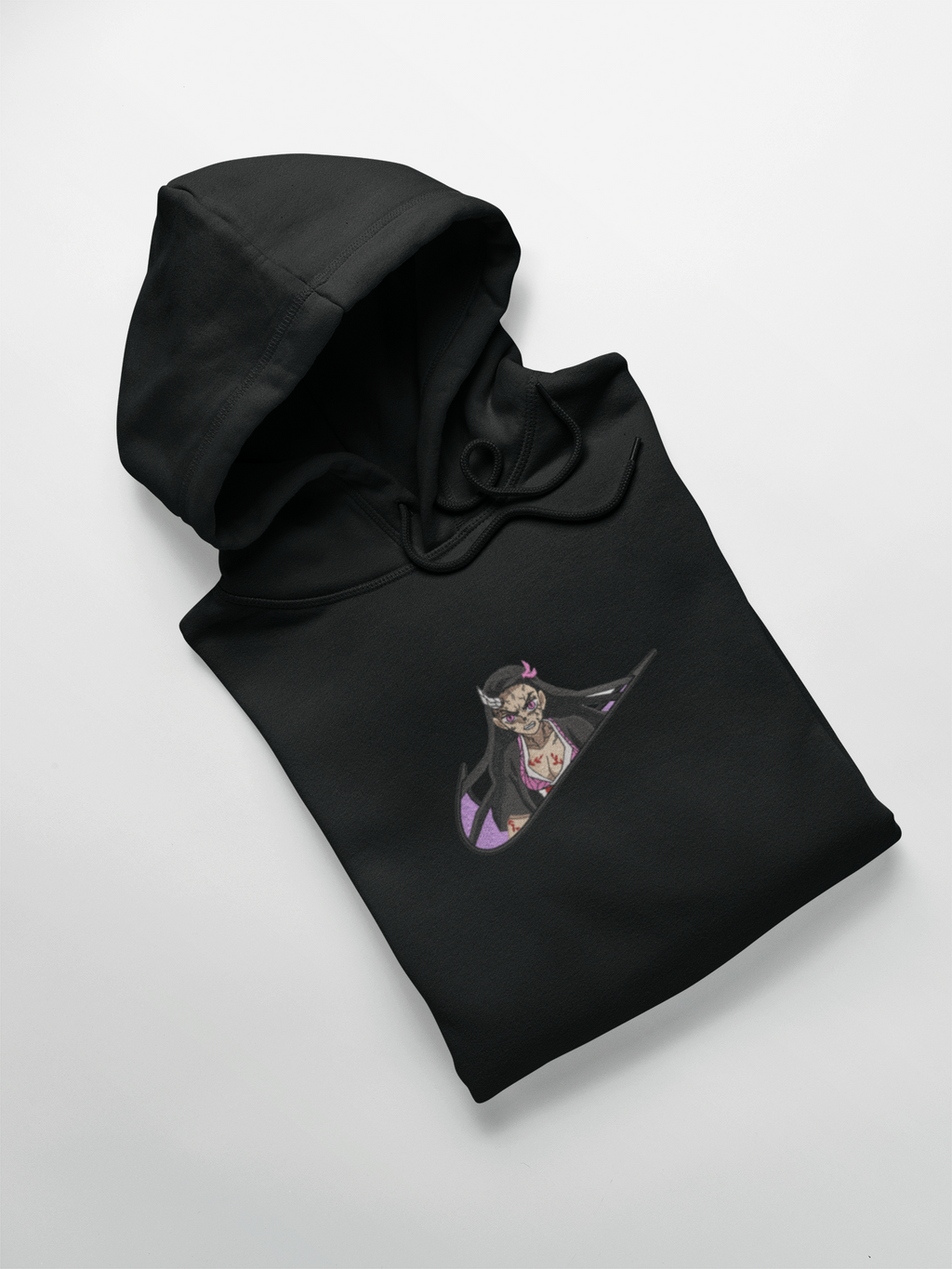 Nezuko Nike Custom 15 | Demon Slayer | Hoodie Brodé