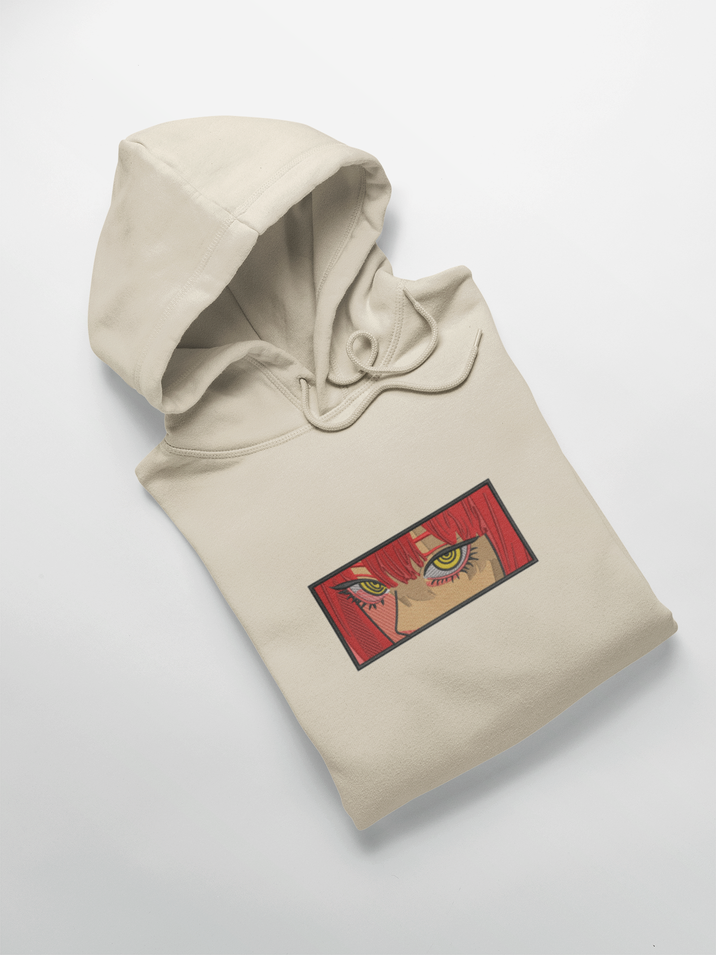 Makima Eyes Custom | Chainsaw Man | Hoodie Brodé