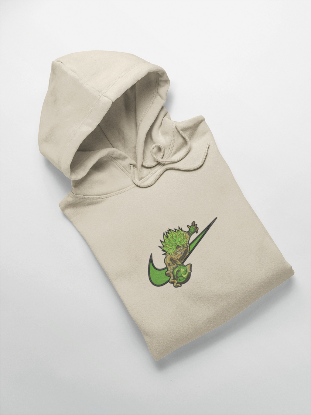 Broly Super Saiyan Nike Custom 8 | Dragon Ball | Hoodie Brodé