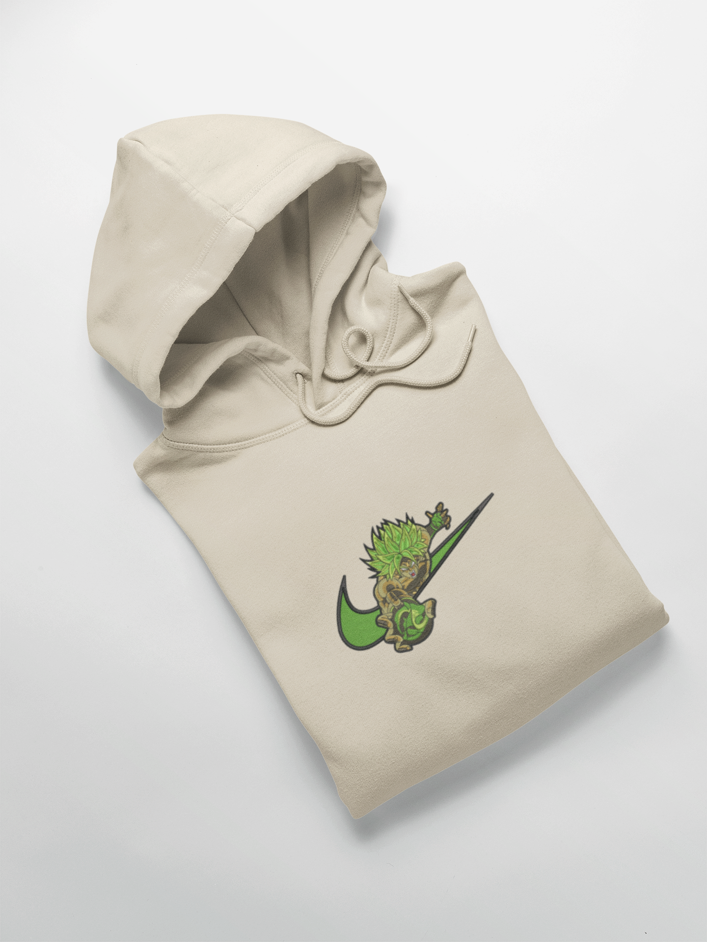 Broly Super Saiyan Nike Custom 8 | Dragon Ball | Hoodie Brodé