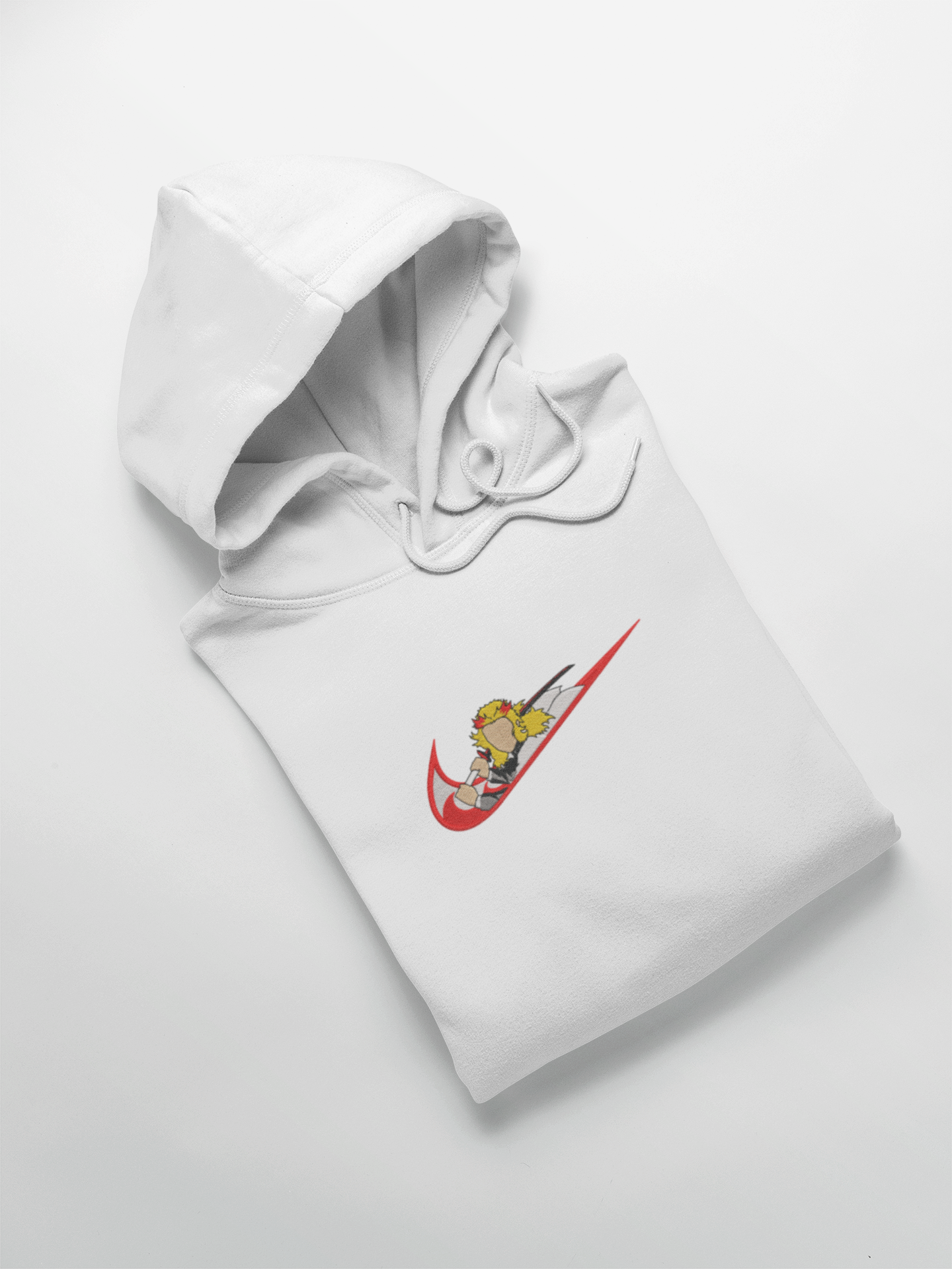 Rengoku Nike Custom 16 | Demon Slayer | Hoodie Brodé