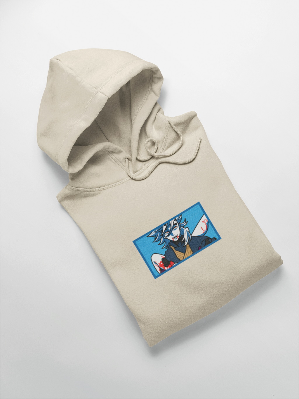 Doma Custom 2 | Demon Slayer | Hoodie Brodé