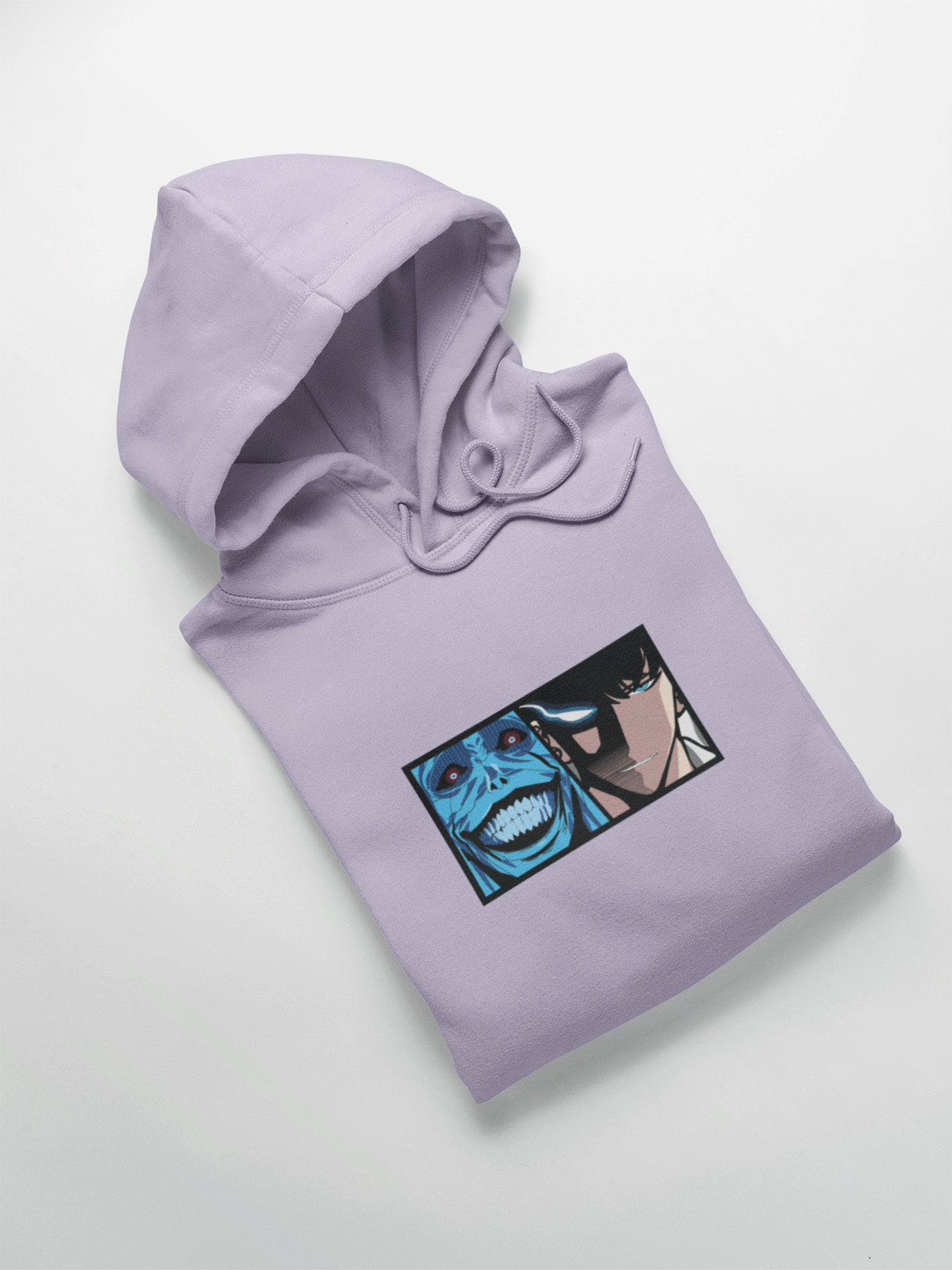 Sung and Statue Of God Custom | Solo Leveling | Hoodie Brodé