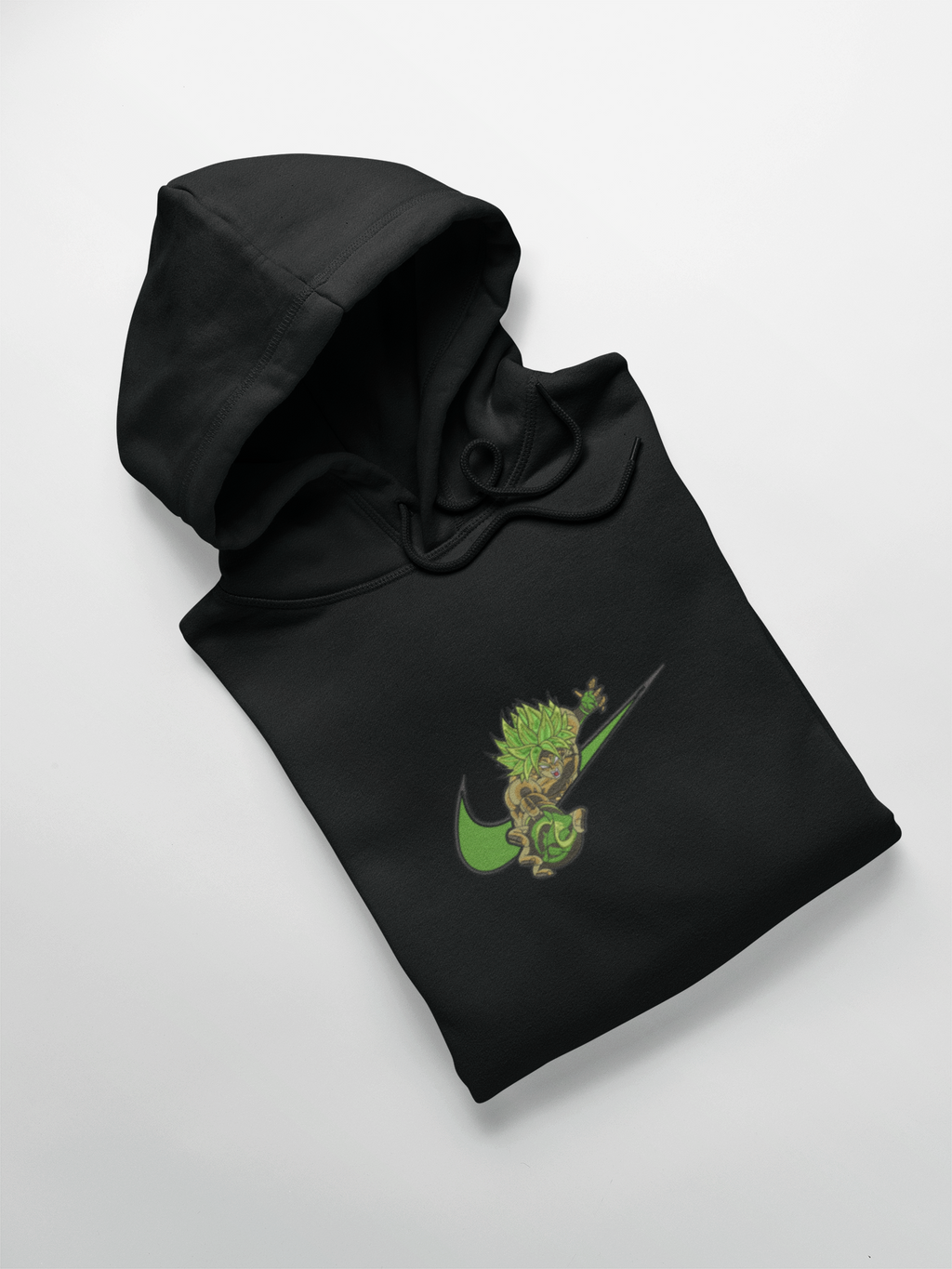 Broly Super Saiyan Nike Custom 8 | Dragon Ball | Hoodie Brodé