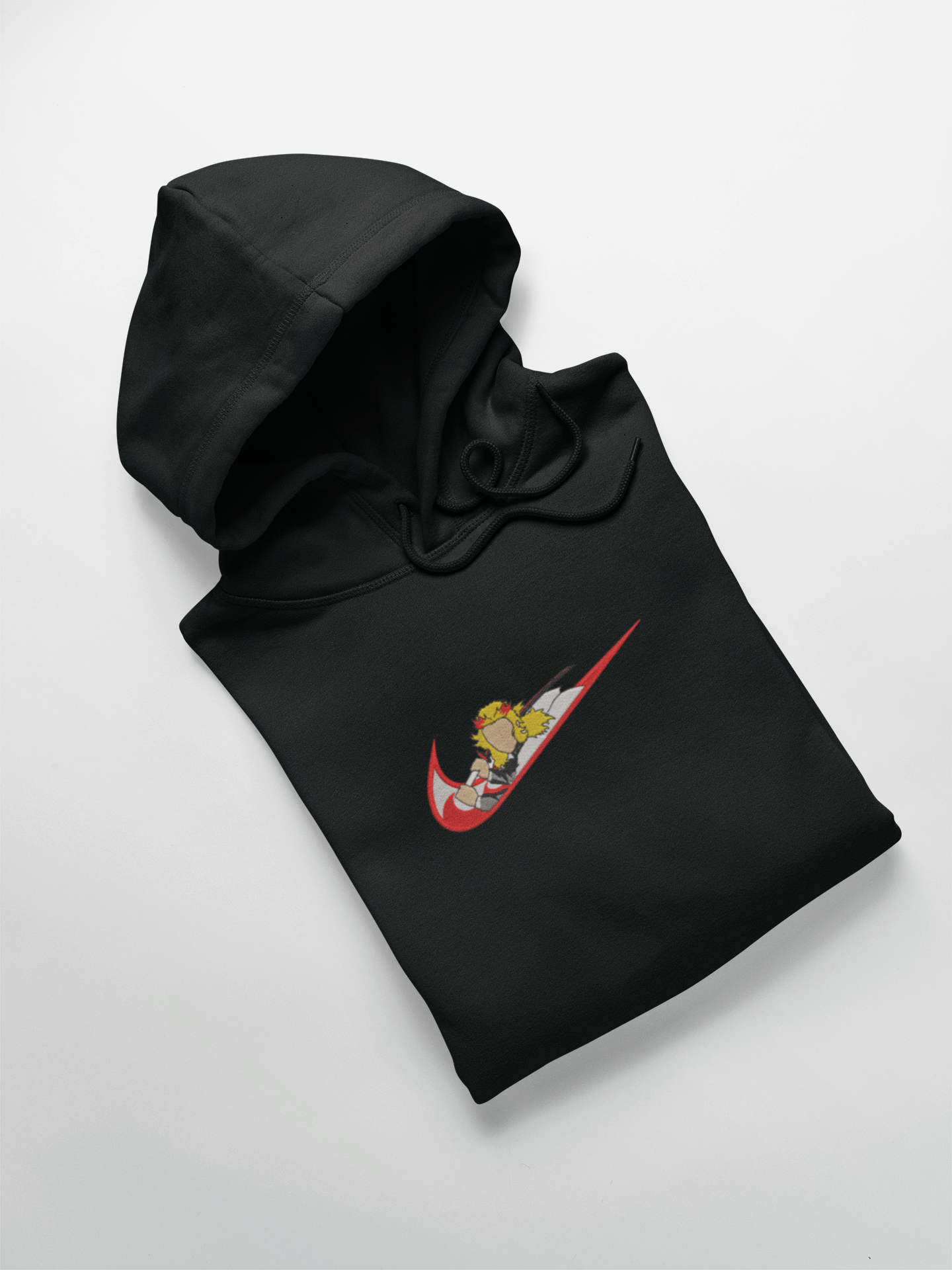 Rengoku Nike Custom 16 | Demon Slayer | Hoodie Brodé
